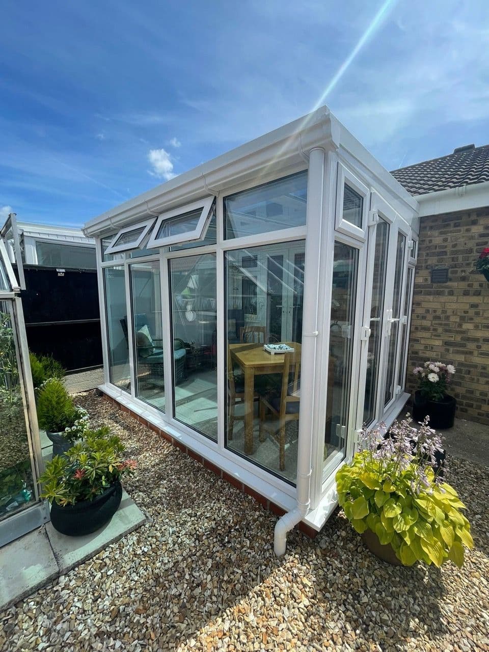 Conservatory built by Piper Windows, photograph 12