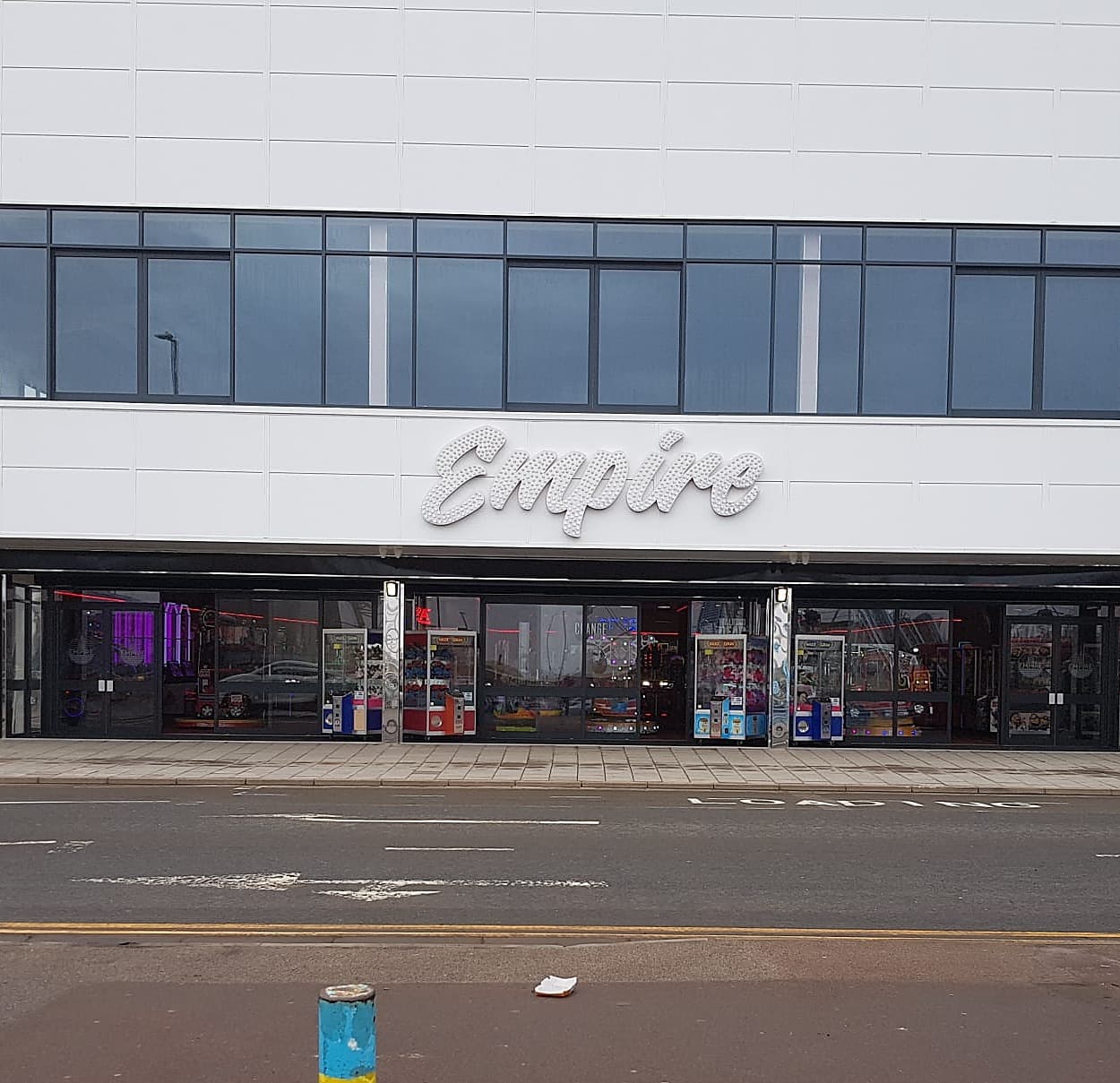 Arcade and shop fronts commercial