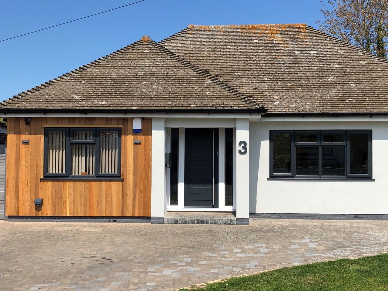 Replacement double glazed unit fitted to a home